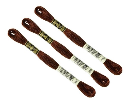Dmc 898 lot échevettes fils - lot,