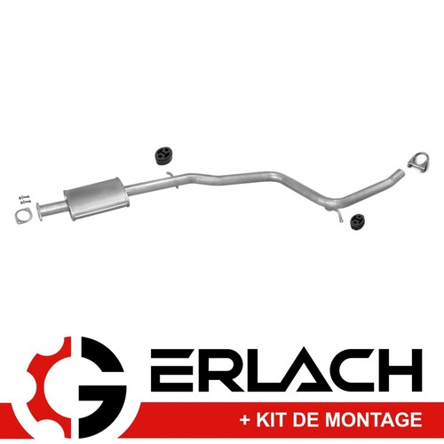 Silencieux intermediaire pour
