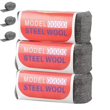 Laine D'acier3 Rouleaux 00000 Laine D'acier Laine D'acier Extra Fine Pour Reb...