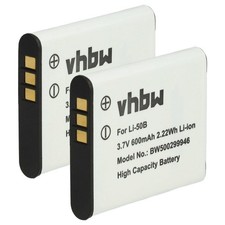 2 Batteries pour Olympus