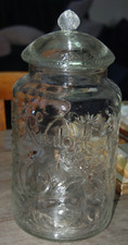 Bocal , Bonbonnière en verre Rumtopf ,décoration cuisine, collection ,fruit
