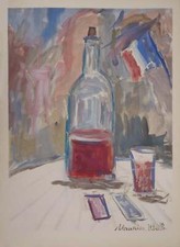 Maurice UTRILLO : Le vin du 14