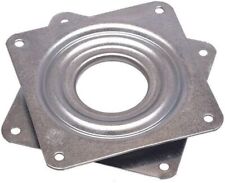 Plateau Rotatif Pivotant Tournant carré à roulement à Billes 80x80mm 80Kg Plaque