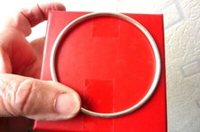 jonc en argent massif poinçonné