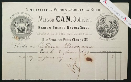 Maison cam opticien 1869 - cam,