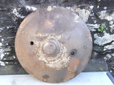 🇫🇷 GRAND COUVERCLE JARRE POT TERRE CUITE ANCIENNE POTERIE POIDS 6 KILOS