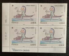 Coin daté Timbre France 2021