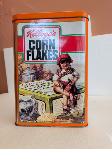 Ancienne boite tôle corn - tôle,