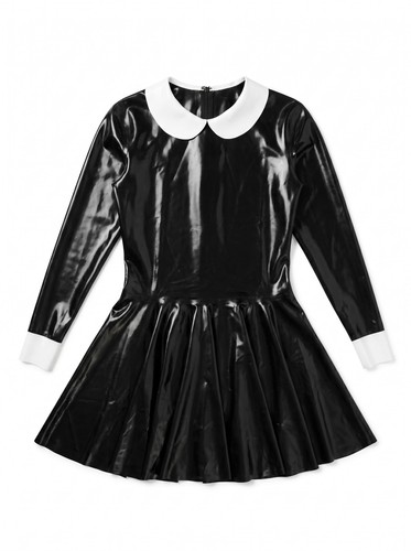 New robe noir - -, latex