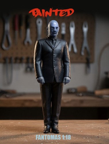 Figurine fantomas peint pour - fantomas,