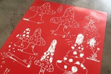 Stefan Marx Champignons Lithographie Offset Smallville 2014