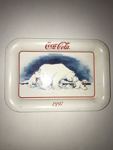 Vintage coca cola metal - vintage, tray