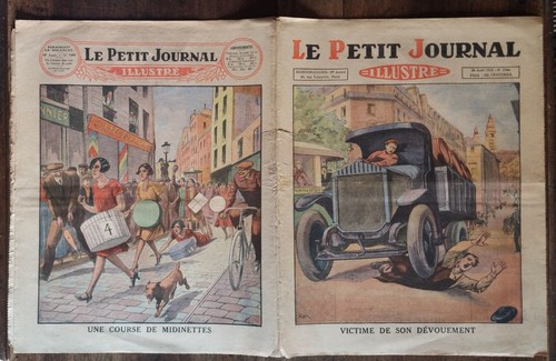 Petit journal 1928 accident - journal,