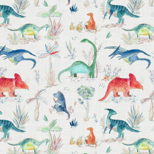 Voyage maison tissu - tissu, dinosaure