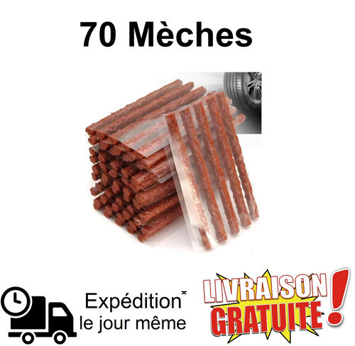 Mèches pneu 6mm 10cm - 70,