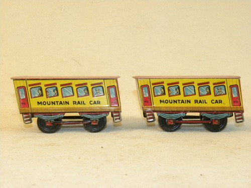 Jouet tole wagon funiculaire - jouet,
