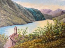 Lac Chambon monts Dore
