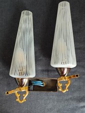 Applique deux feux Lunel vintage.