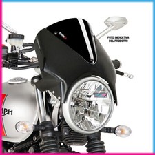 PUIG SAUTE VENT VISION POUR YAMAHA YBR125/CUSTOM 05-13 NOIR