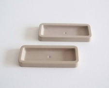 PLAYMOBIL (O1202) ZOO - Lot de 2 Mangeoires Grises Animaux 4093 3243