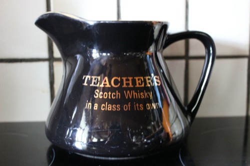 Pichet wisky teacher - wisky, "
