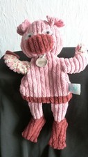 doudou   babynat  cochon rose