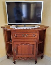 Meuble angle bois massif - tv,