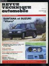 REVUE TECHNIQUE AUTOMOBILE N° 553 - Santana et Suzuki Vitara, Mit