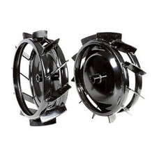 Paire De Roues Métalliques