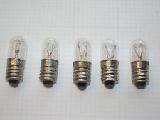 Lot de 5 pièces petite ampoule incandescente au format E10 oblong