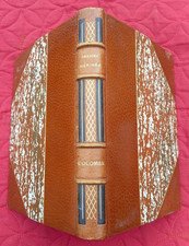 RELIURE MAROQUIN MOSAIQUE