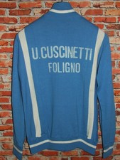 ÉROICA Veste Chemise Vélo Cyclisme Vintage Années 70 Foligno 50% Laine