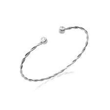 Bracelet jonc rigide ouvert