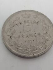 PIECE BELGIQUE PIECE DE 5 FRANCS BELGE 1931   (5 francs)