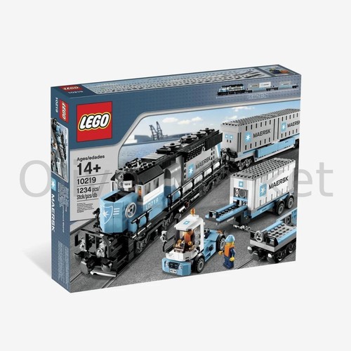 Lego 10219 maersk - maersk, train