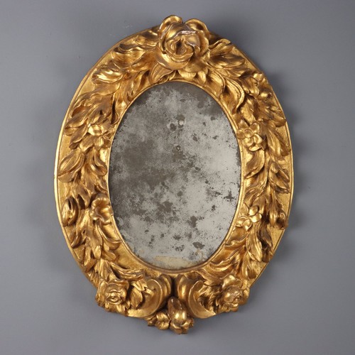 Miroir baroque ancien sapin - baroque,