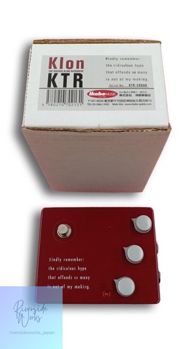 Klon ktr overdrive effect - overdrive,