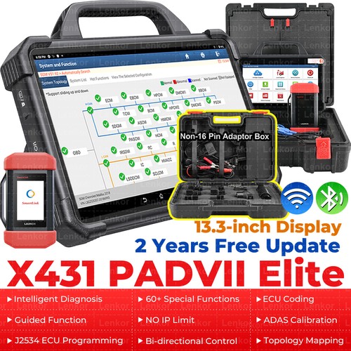 Launch x431 pad - vii, 7