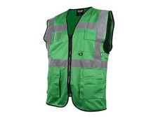 Gilet De Travail Hi-Vis Vert