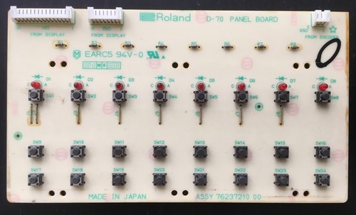 Roland panel board assy - panel,