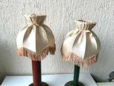 2 abat jour anciens à pinces