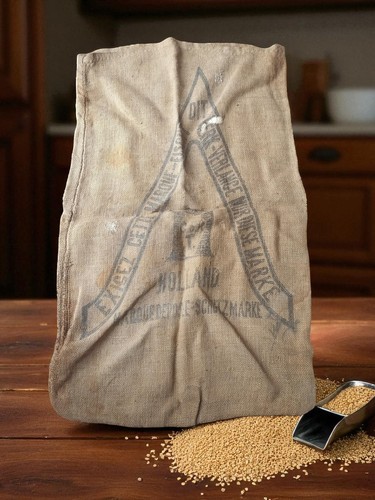 Sac toile jute ancienne - toile, de