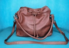 Sac loxwood cuir marron double - sac,