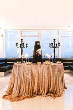 Nappe En Sequins 120" Ronde 9