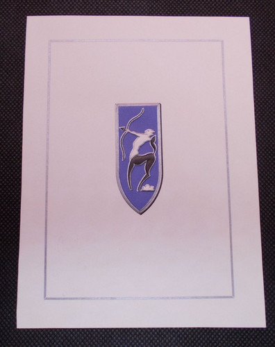 Carte militaire vierge avec