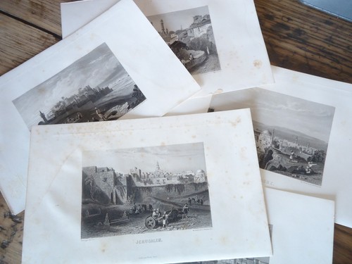 Rare lot lithographie 18x29 - lot,