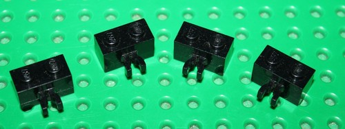 Lego black brick 1x2 with - brick,