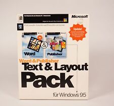 Microsoft Word & Publisher