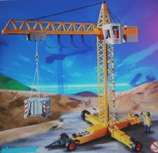 Playmobil -- Pièce de rechange -- Grue de chantier 3262 --