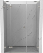 Porte de douche tournante